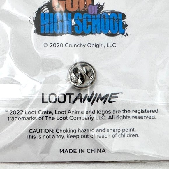 The God of High School - Loot Crate Anime Pin - New - Picture 4 of 4